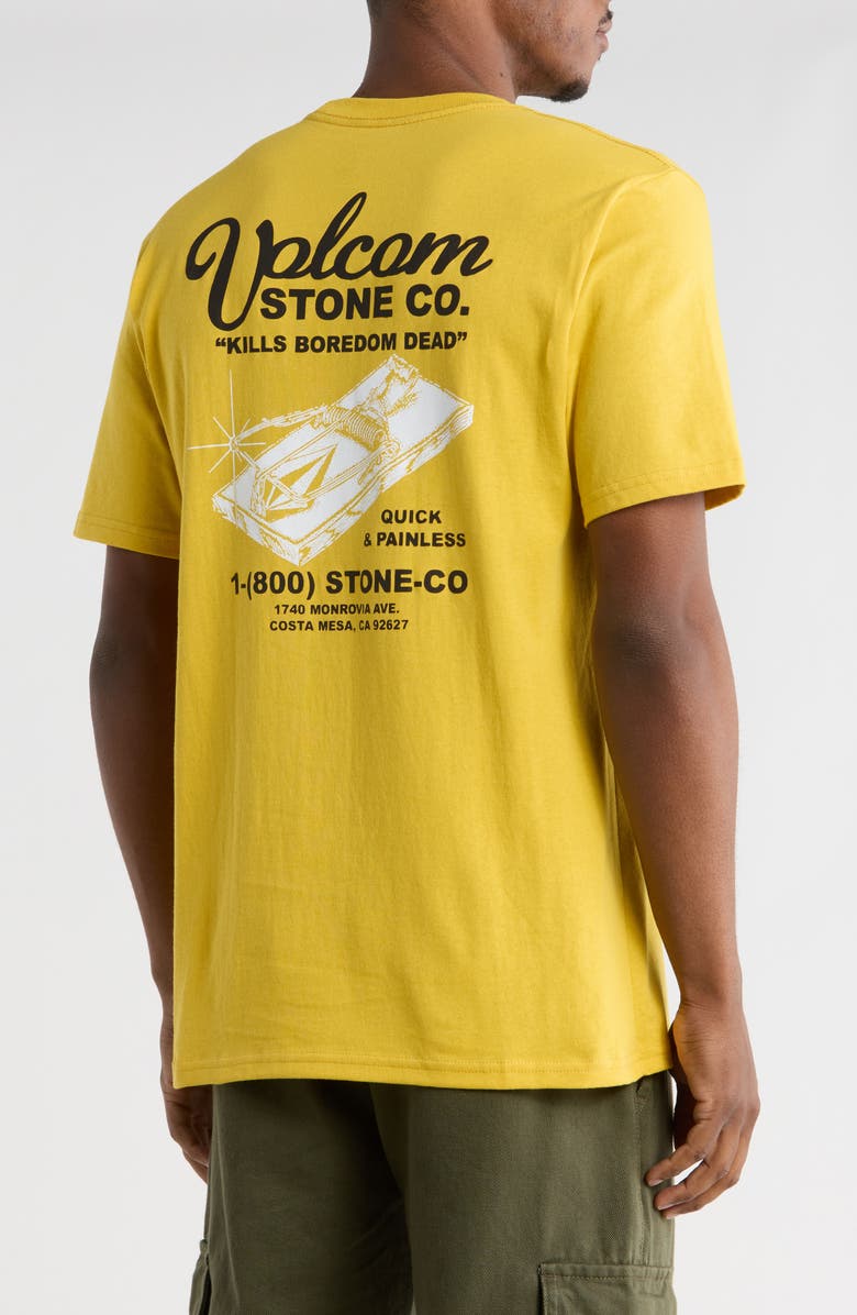Volcom Rat Trap Graphic T-Shirt, Alternate, color, Seedy Yellow