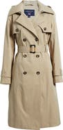 London Fog Double Breasted Trench Coat