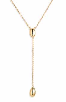 Free Form Lariat Necklace