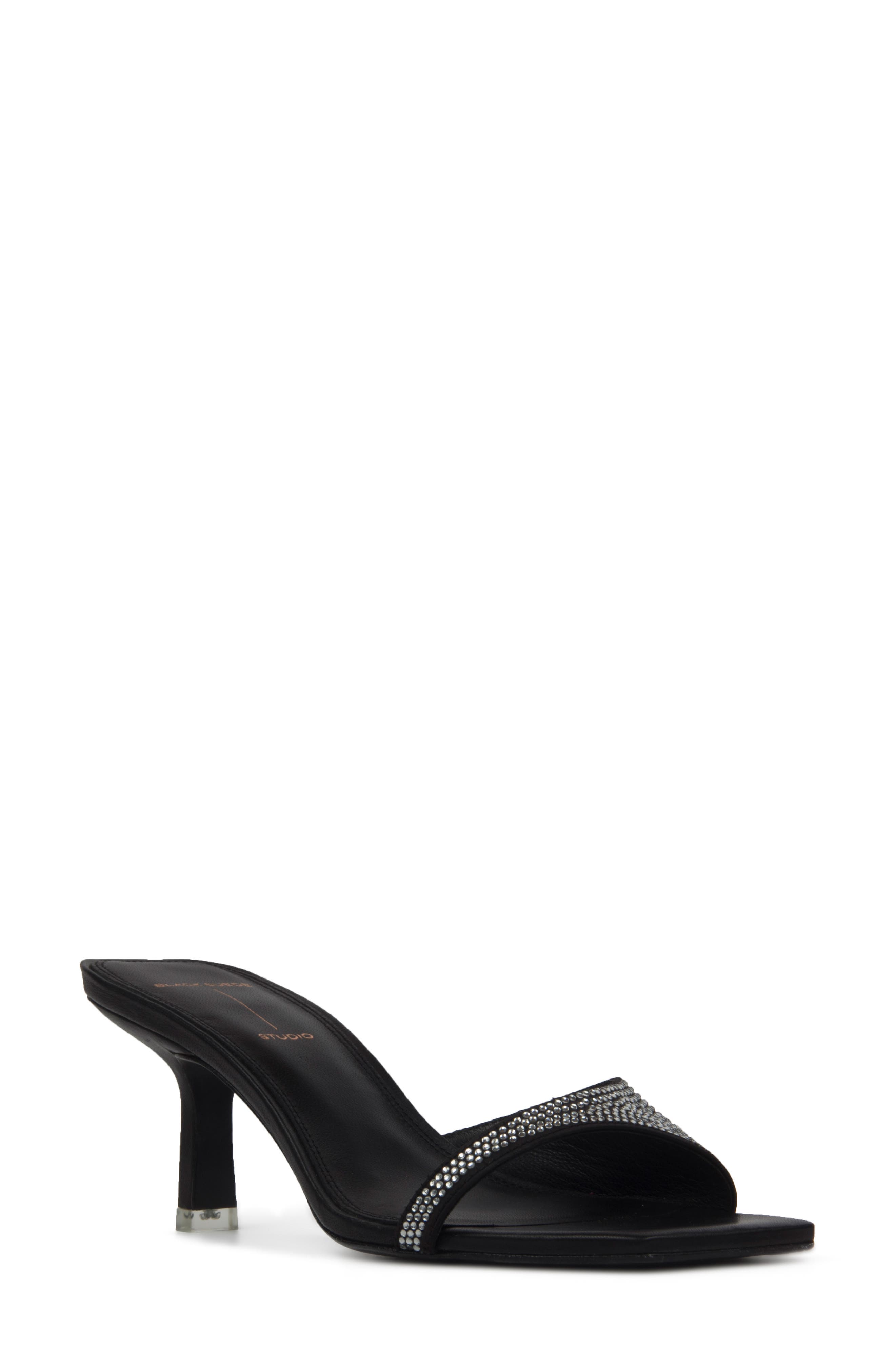 BLACK SUEDE STUDIO Madison Sandal, Main, color, 