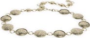 Vince Camuto Etched Disc Belt