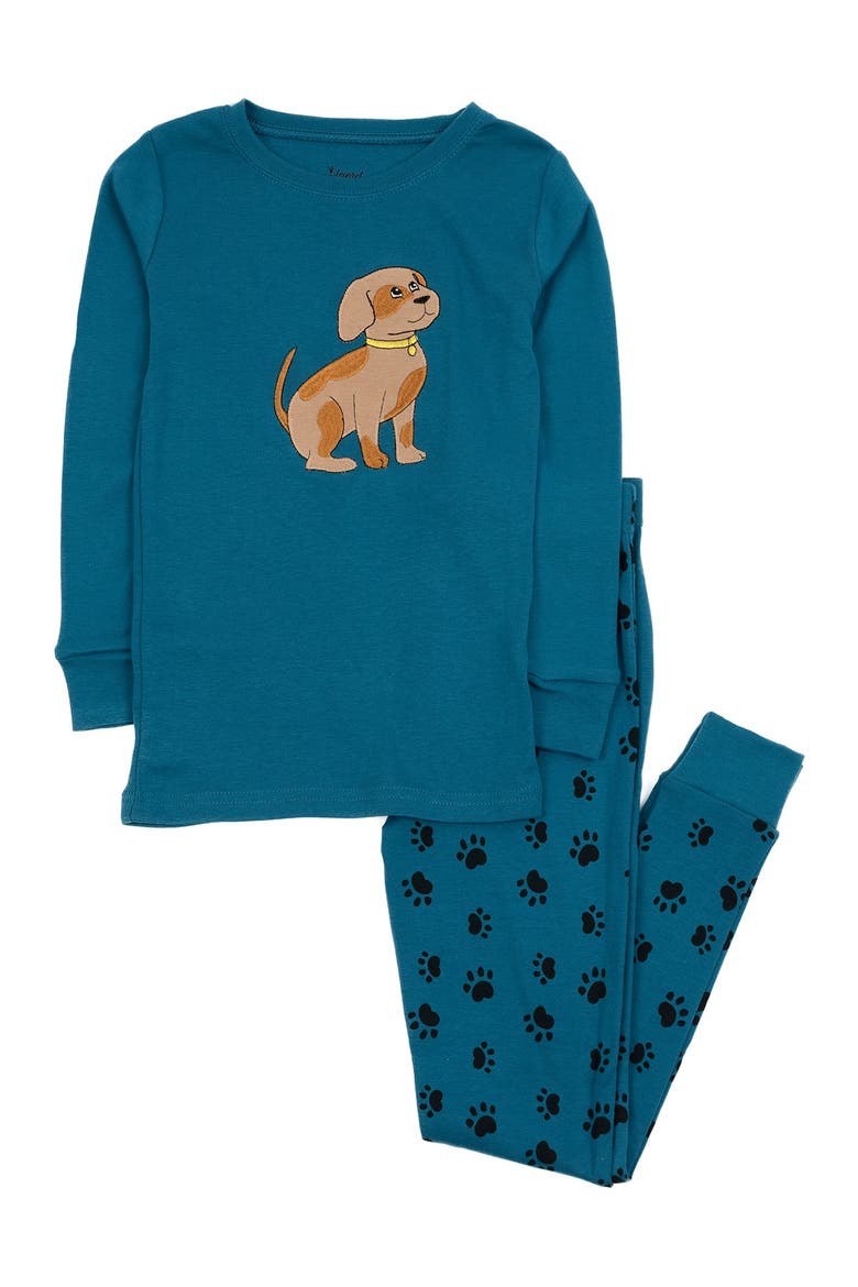 Dog Pajama Set, Main, color, BLUE