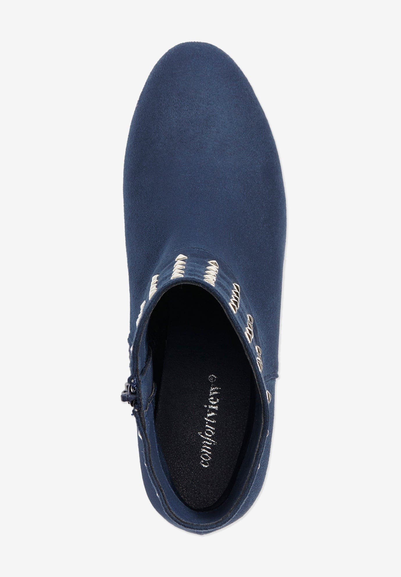 Comfortview The Mikaiah Bootie, Alternate, color, Black