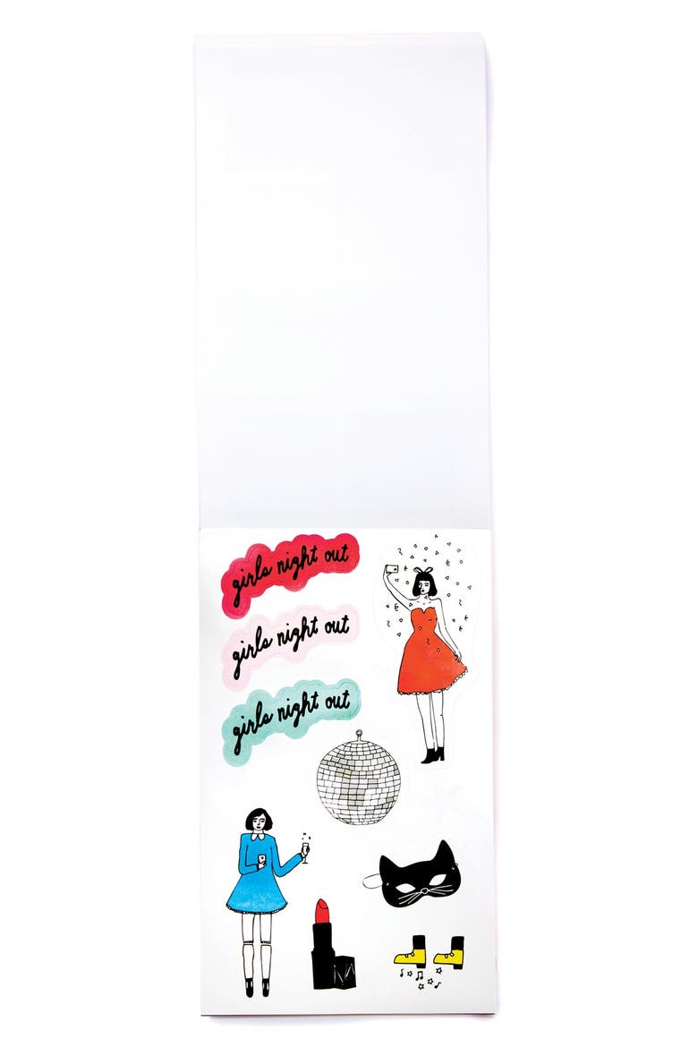 Sticker Book, Alternate, color, PINK