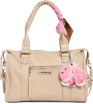 Madden Girl Charm Trim Bowler Bag