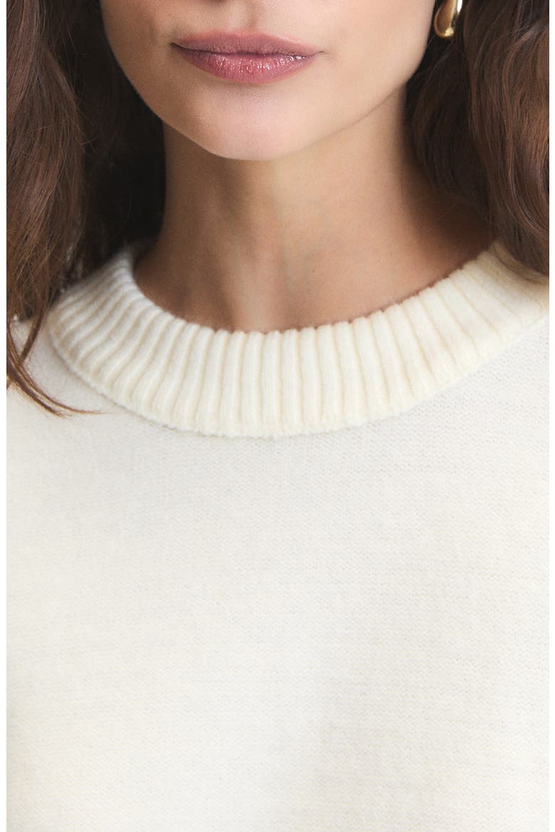 Ryan Crewneck Sweater, Alternate, color, ECRU