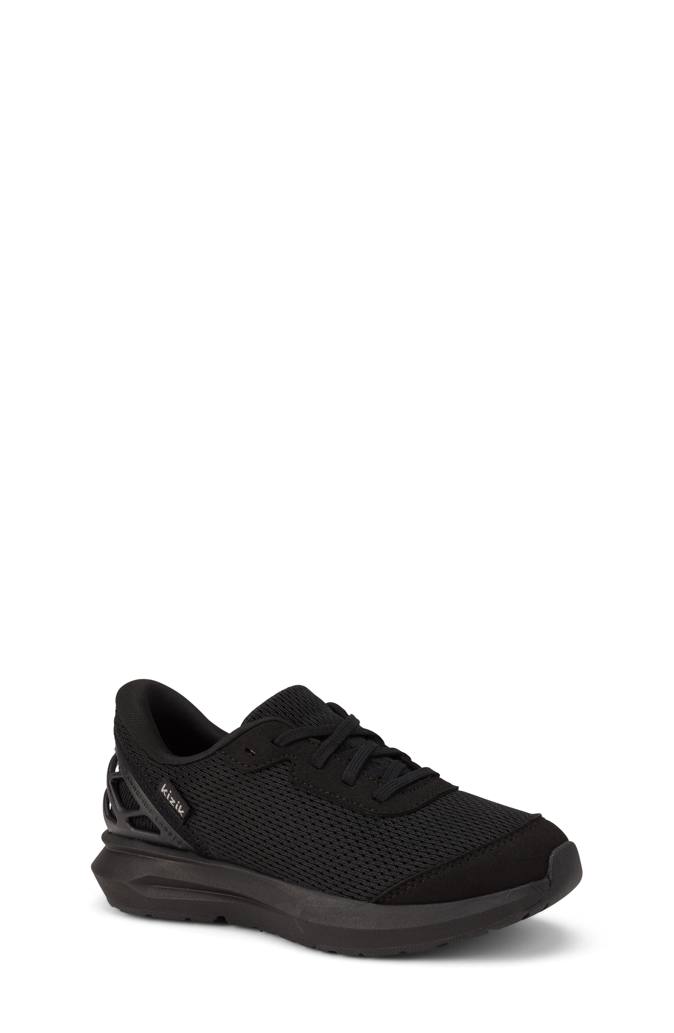 Kizik Kids' Athens 2 Hands-Free Sneaker, Main, color, Blackout