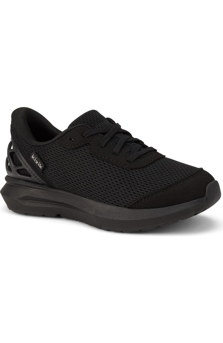 Kizik Kids' Athens 2 Hands-Free Sneaker, Main, color, Blackout