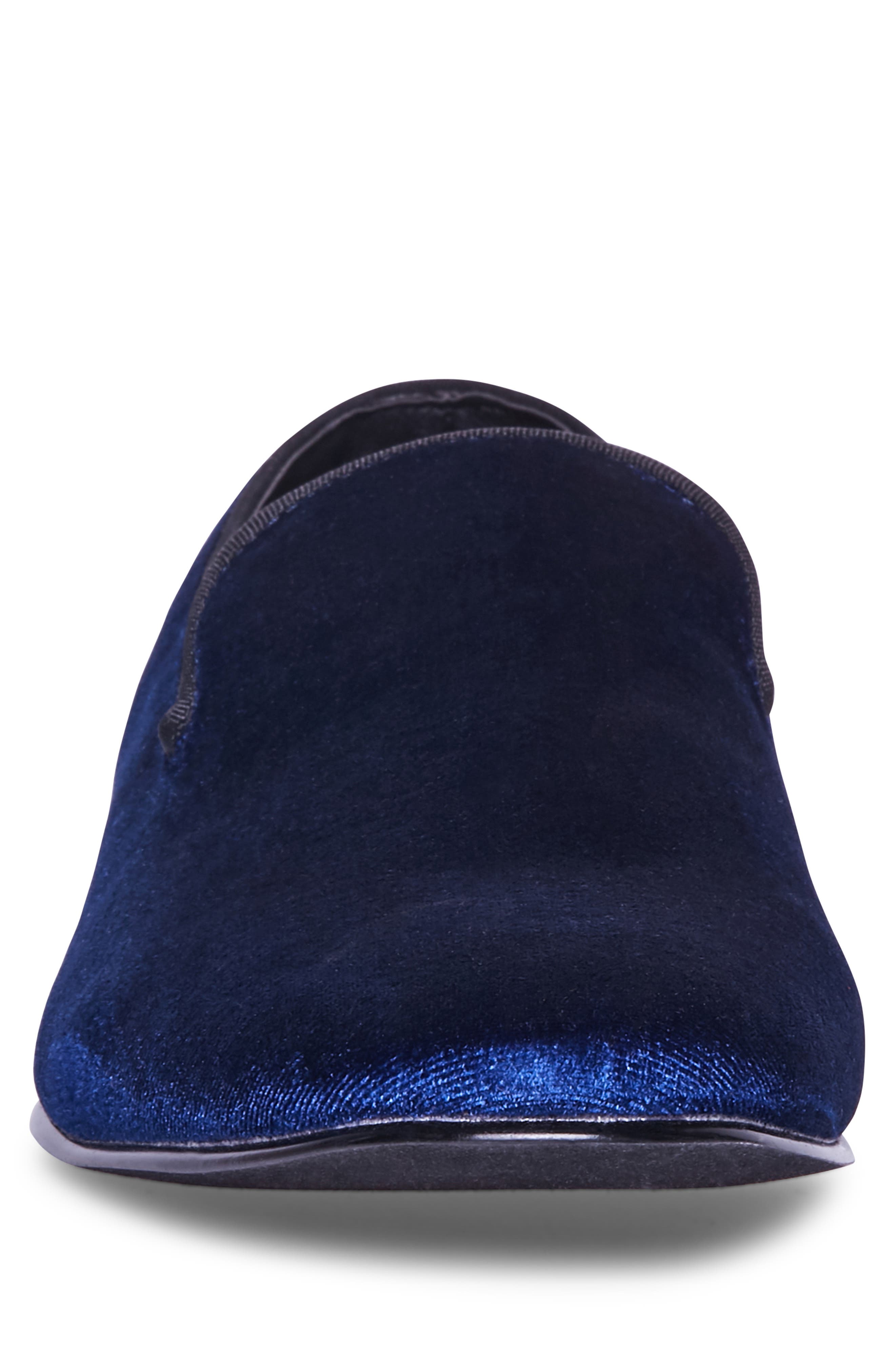 Laight Loafer, Alternate, color, BLUE VELVET