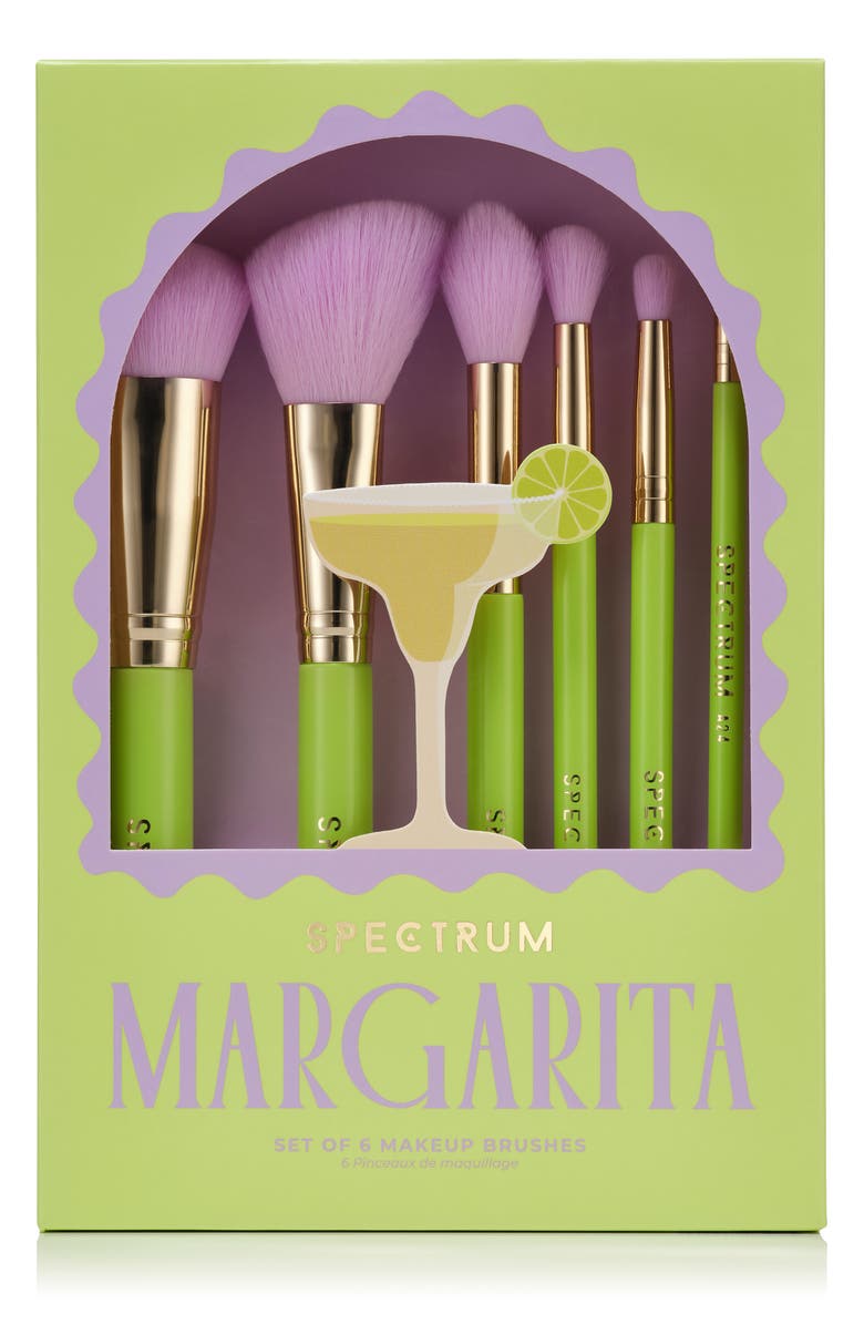 SPECTRUM Margarita Collection 6-Piece Makeup Brush Set, Alternate, color, Margarita