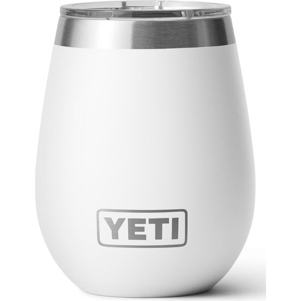 Yeti Rambler 10-ounce White Wine Tumbler In White