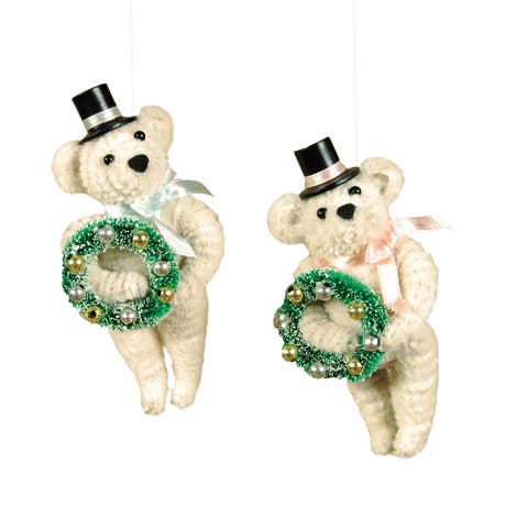 Baby Bear Ornament A/2