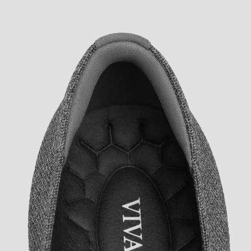 Vivaia Square-toe Stress Free Chunky Heels In Rich Grey