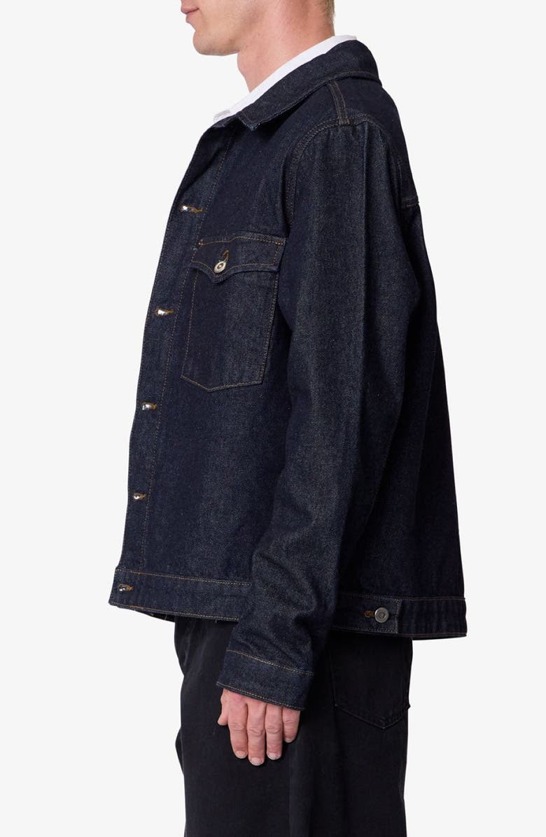 mnml Raw Denim Jacket, Alternate, color,