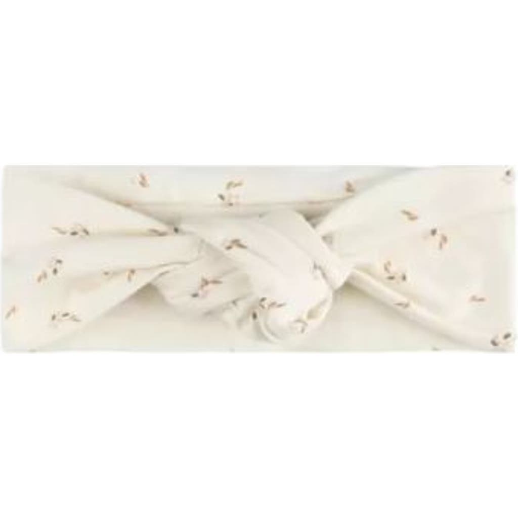 Ely's & Co. Baby Cotton Printed Floral Headband in Ivory  product