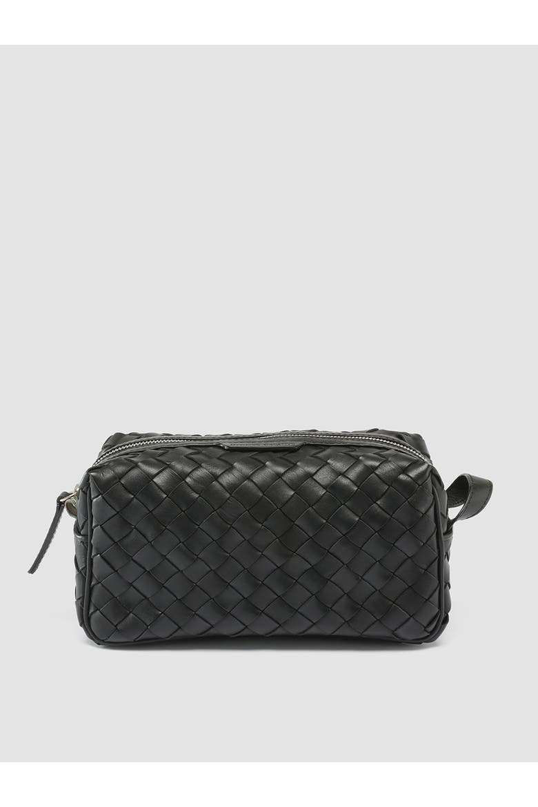 Armor 014 Woven Crossbody Bag, Alternate, color, Black