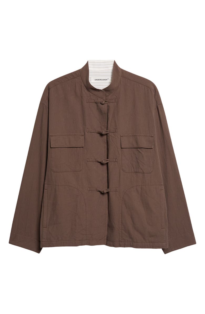 Undercover Cotton Utility Jacket, Main, color, Brown