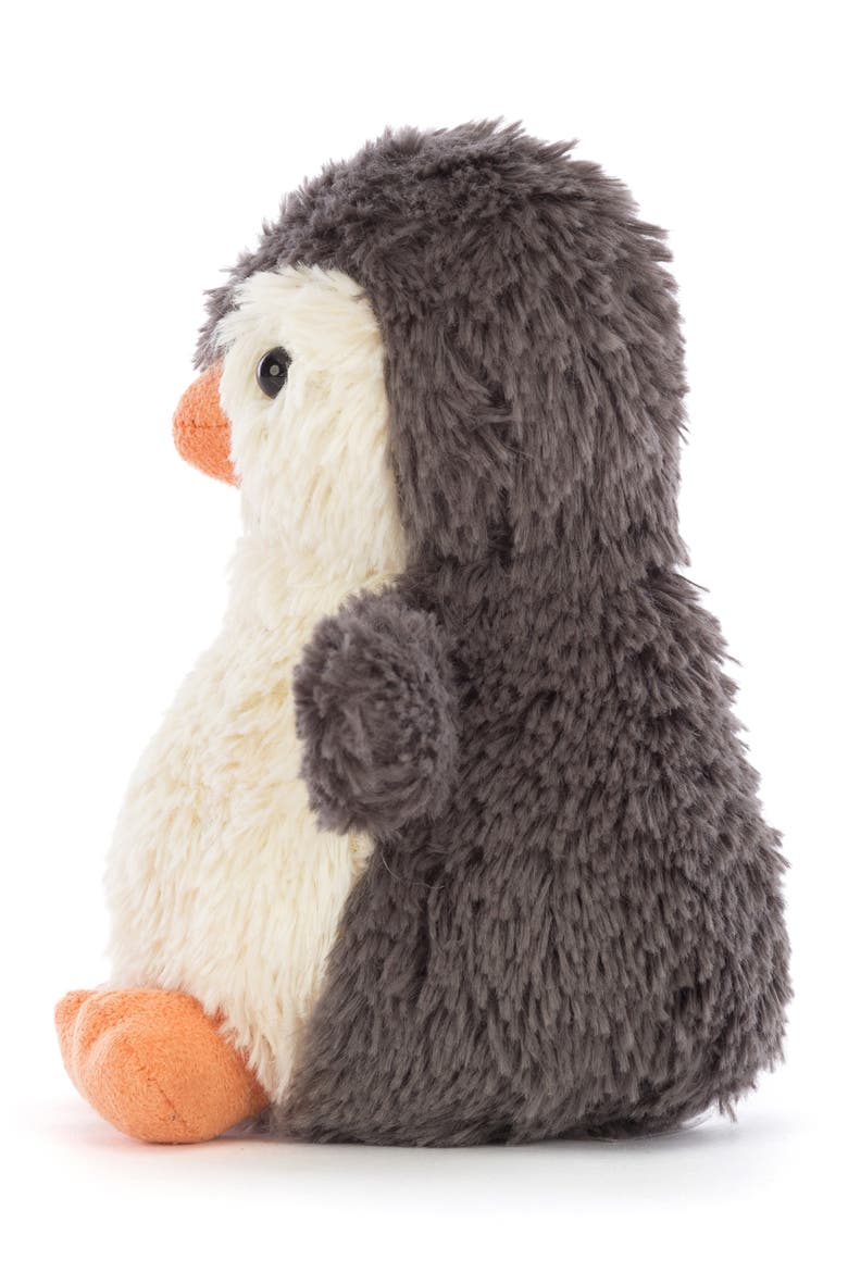 Small Peanut Penguin Stuffed Animal, Alternate, color, WHITE MULTI