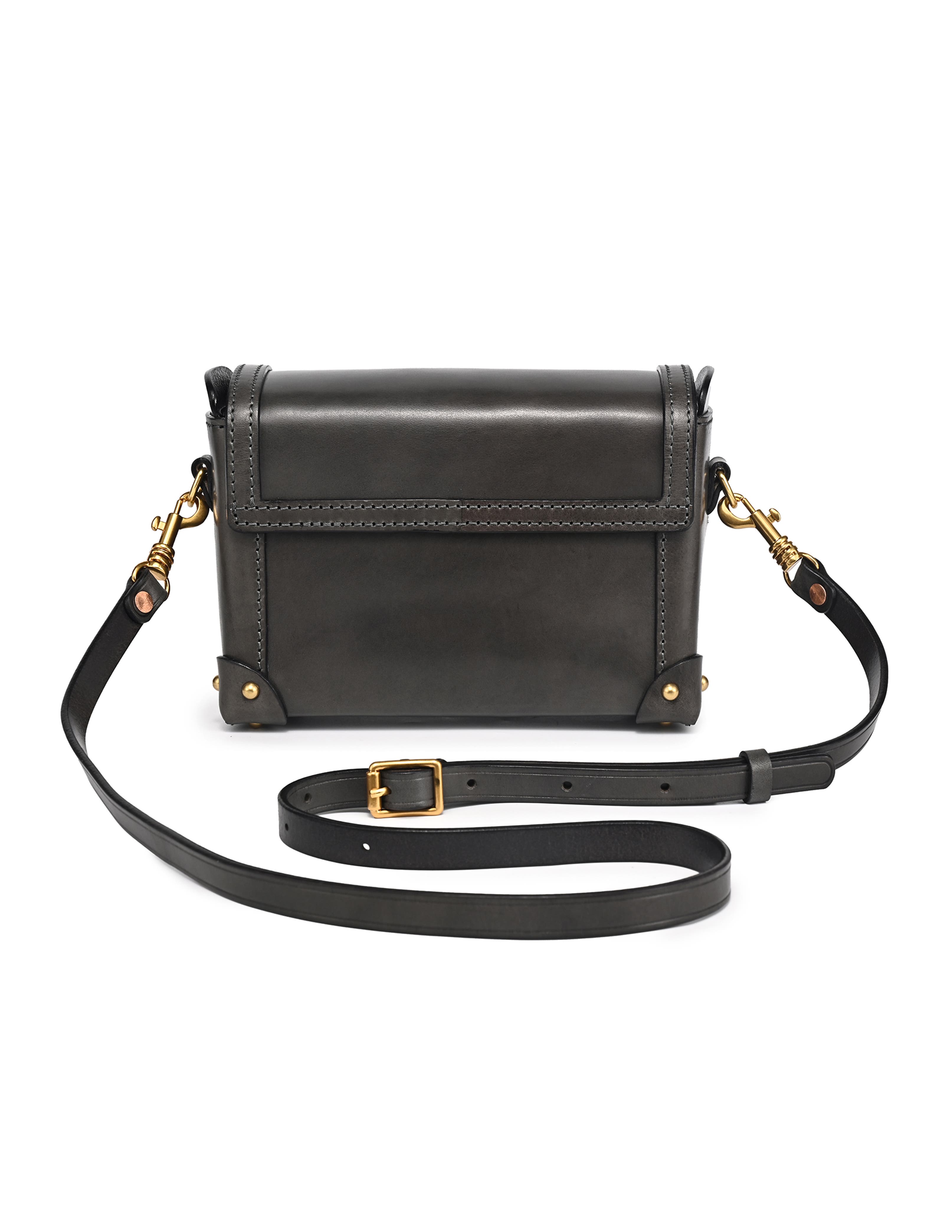 OLD TREND Azalea Genuine Leather Vintage Case Crossbody, Alternate, color, Grey