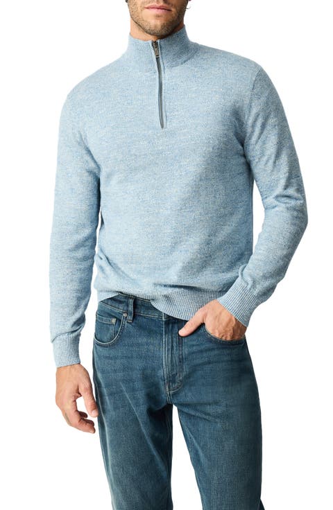 Fortrose Cotton Quarter Zip Sweater