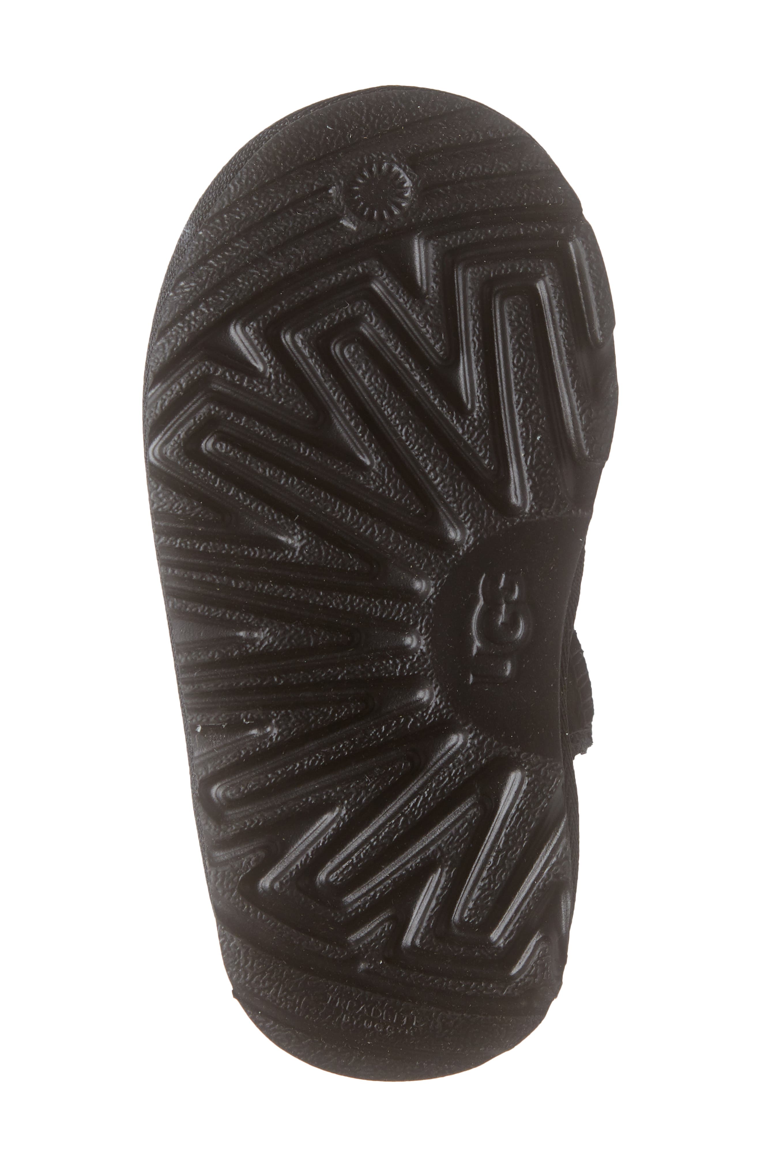 Classic II Clear Glitter Waterproof Boot, Alternate, color, BLACK GLITTER