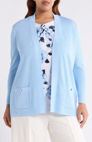 Anne Klein Malibu Open Front Cardigan