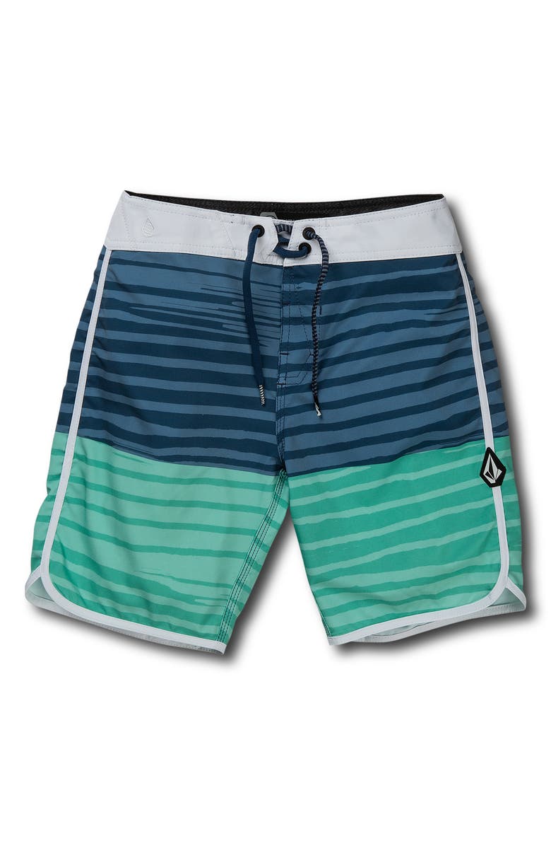 Volcom Horizon Stone Swim Trunks, Main, color, 