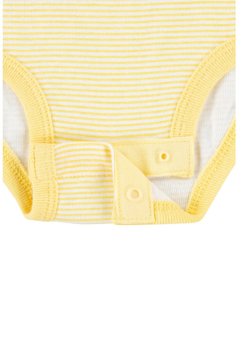 Essentials 2-Pack Bodysuits & Joggers Set, Alternate, color, DARK GREY HEATHER/ SOFT YELLOW