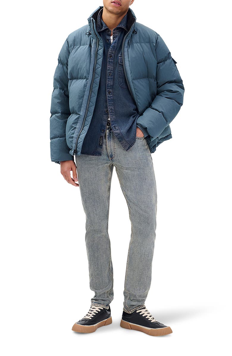 rag & bone Fit 2 Authentic Stretch Slim Jeans, Alternate, color, Vinyl Blue