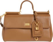 Dolce&Gabbana My Sicily East/West Plongé Leather Top Handle Bag