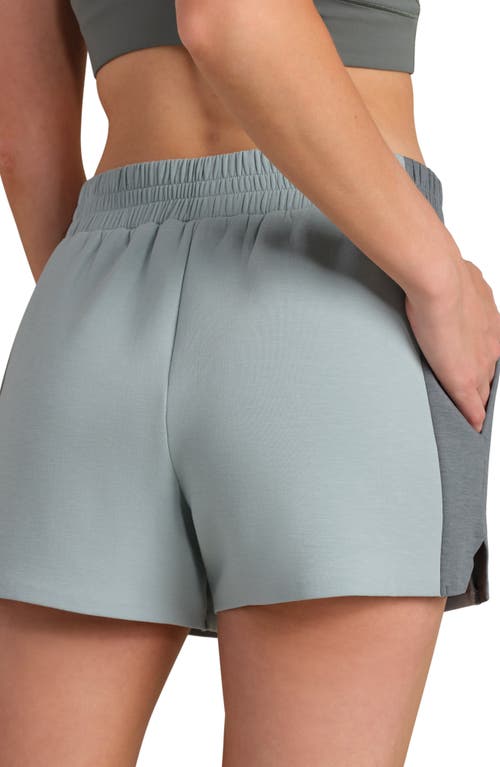 Rhone Dreamglow Color Blocked Shorts In Green