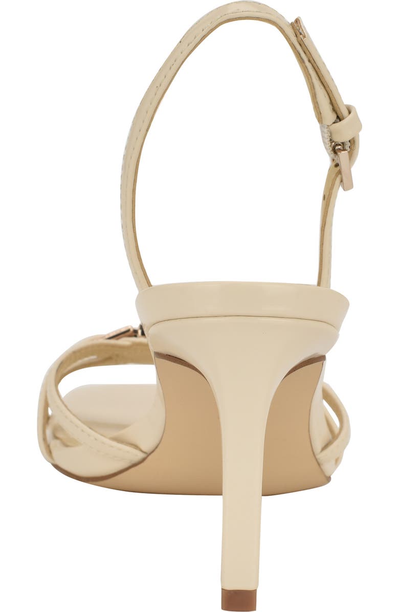 GUESS Twilla Slingback Sandal, Alternate, color, Ivory