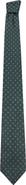 MANGO Medallion Silk Blend Tie