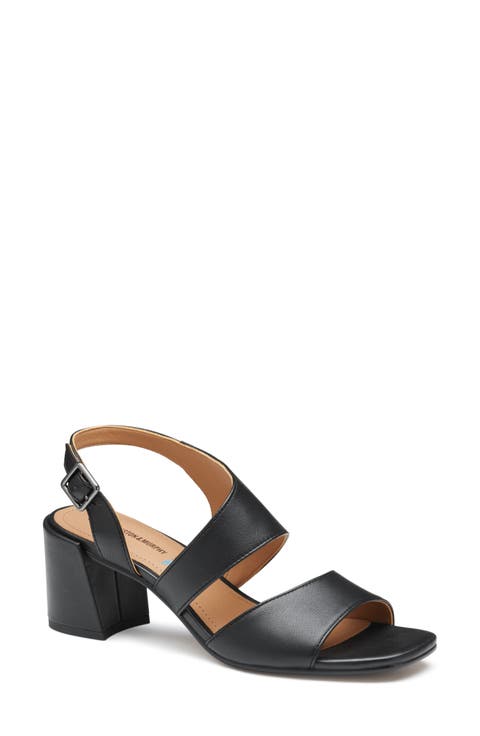 Everly Asymmetric Slingback Sandal (Women)