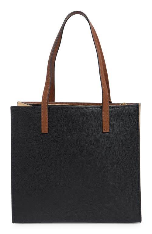Marc Jacobs Mini Grind Leather Tote In Black Multi
