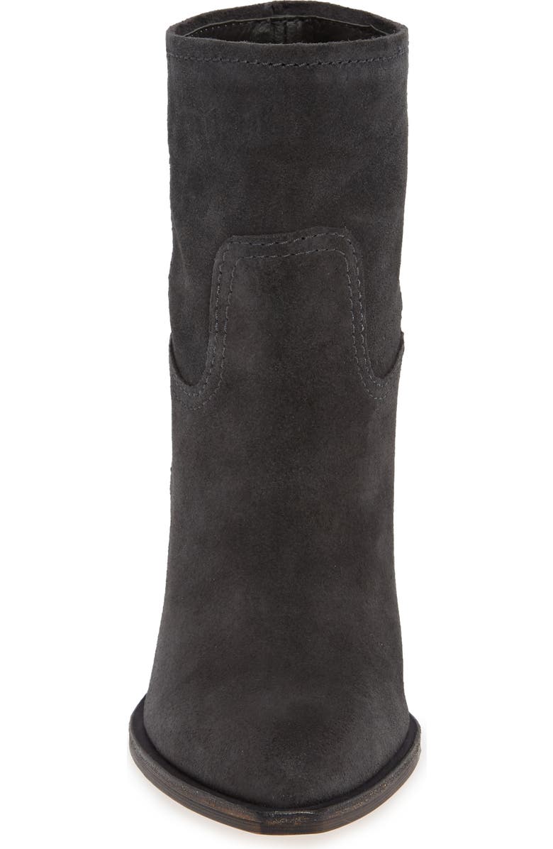 Dolce Vita Kelani Slouchy Western Bootie, Alternate, color, Anthracite