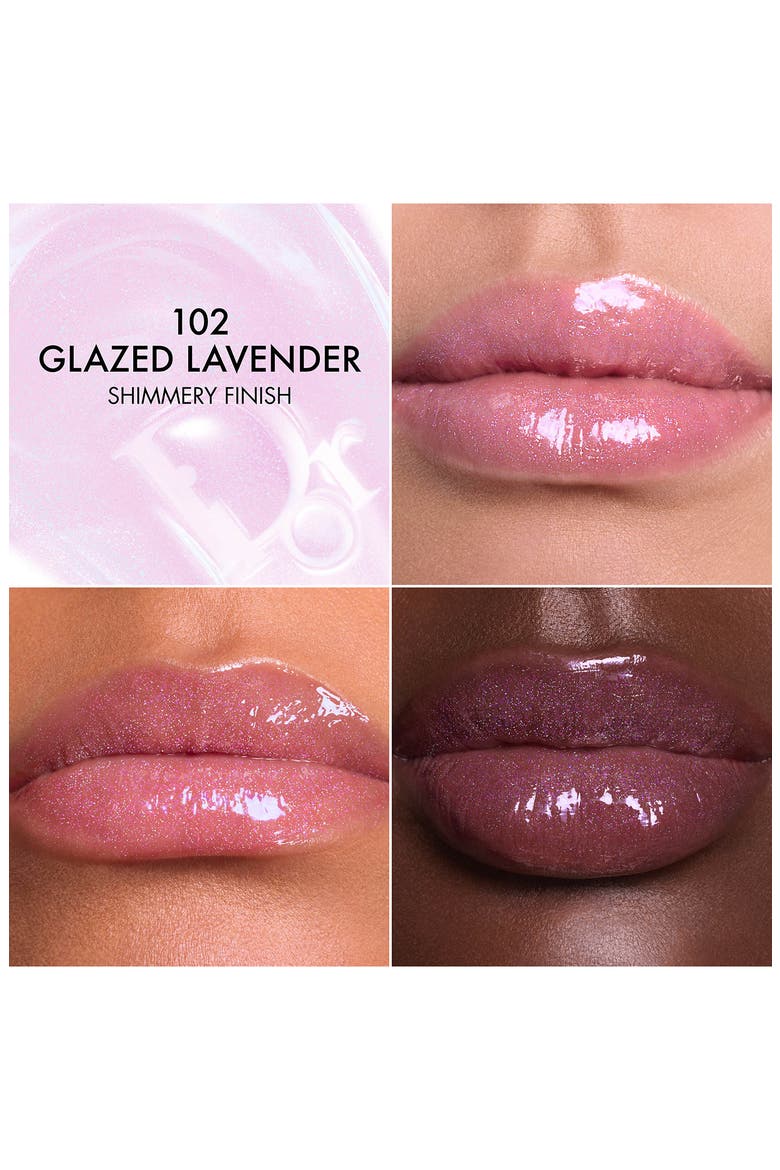 Addict Lip Glow Butter, Alternate, color, 102 GLAZED LAVENDER