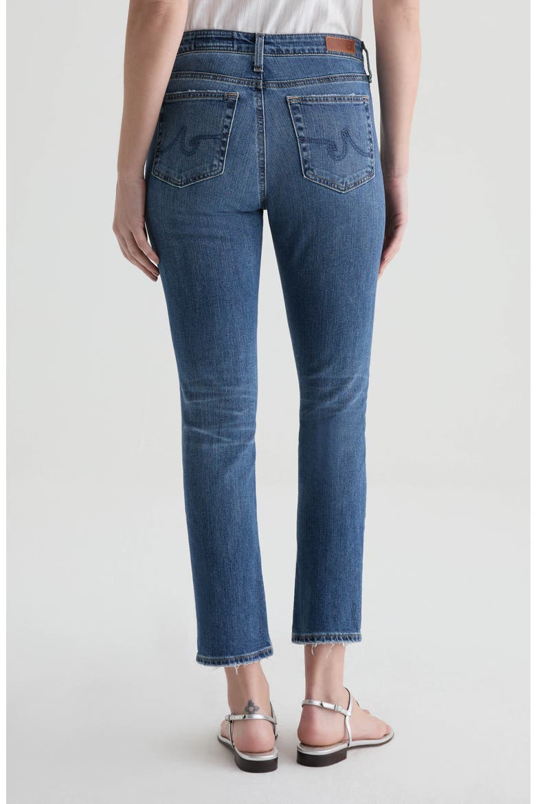 Mari Ankle Slim Straight Leg Jeans, Alternate, color, 15 YEARS PRAGUE