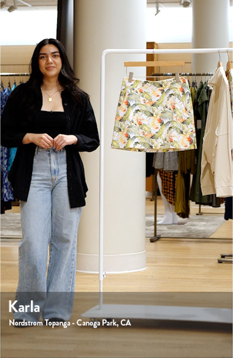 Aubrey Floral Skort, sales video thumbnail