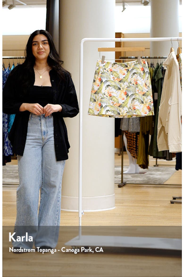 Aubrey Floral Skort video