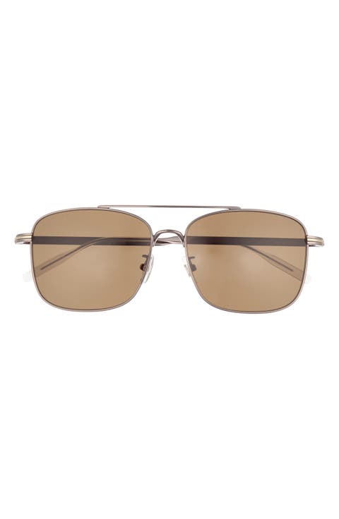 60mm Aviator Sunglasses