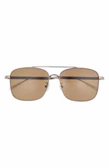 Montblanc 60mm Aviator Sunglasses