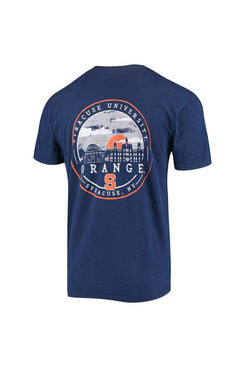 Men's Navy Syracuse Orange Circle Campus Scene T-Shirt, Alternate, color, Navy