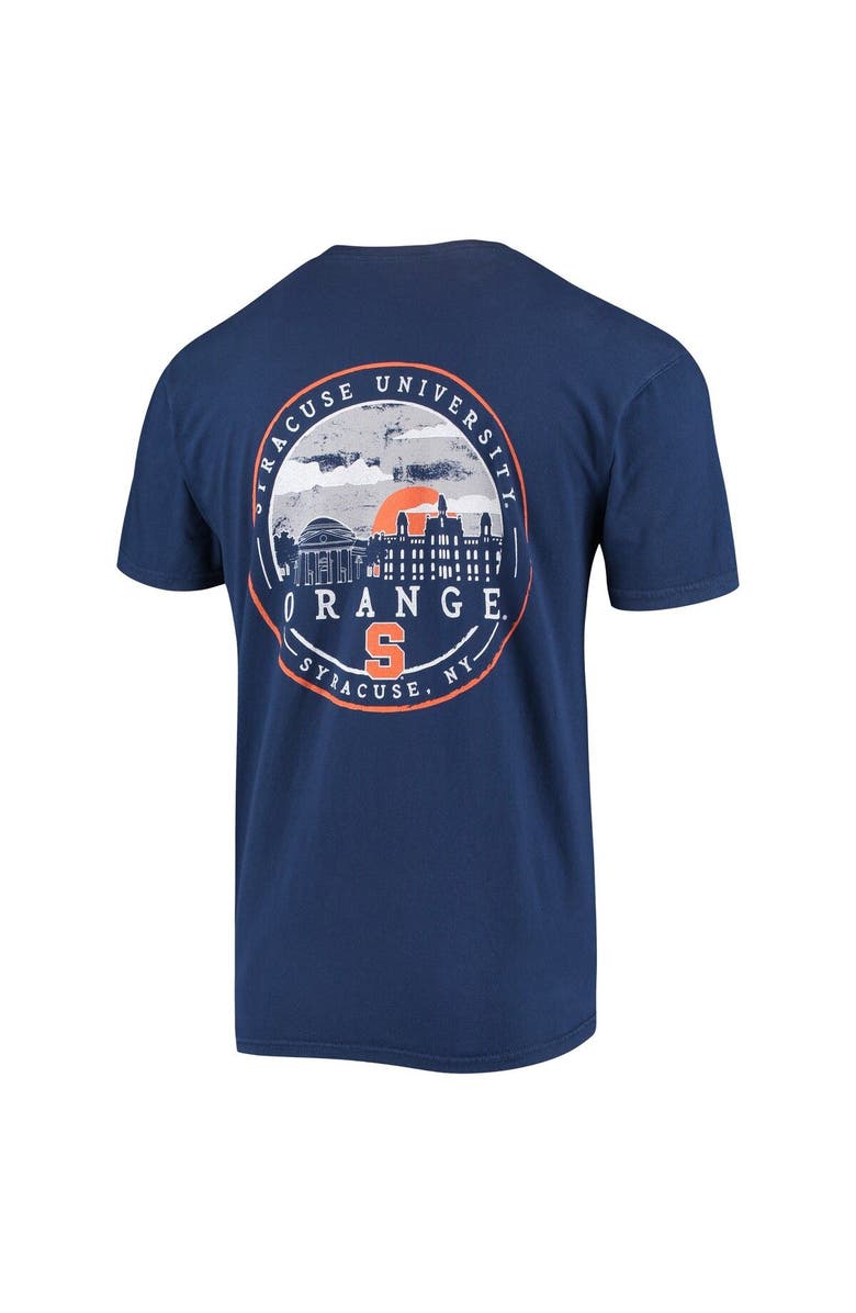 IMAGE ONE Men's Navy Syracuse Orange Circle Campus Scene T-Shirt, Alternate, color, 