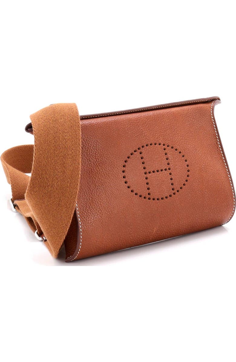 Pre-Owned Hermes Videpoches Bag Barenia Faubourg, Alternate, color, Fauve