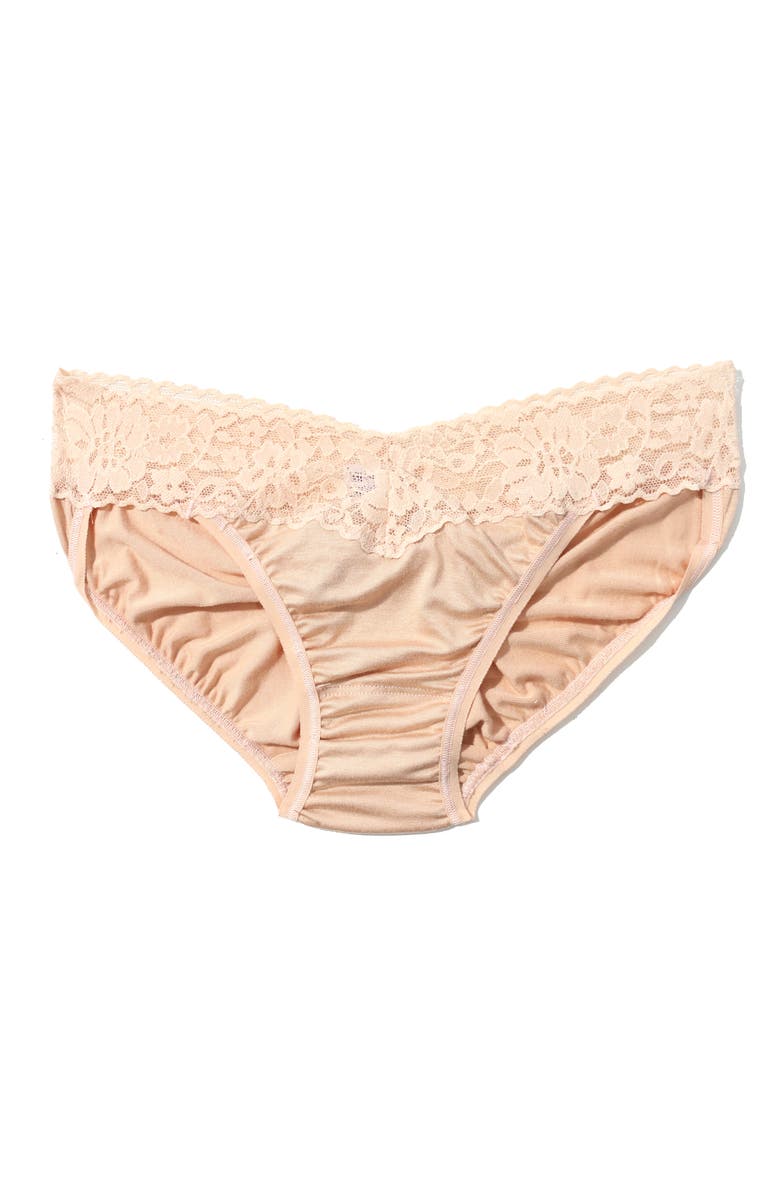 Hanky Panky Dream V-Cut Bikini Briefs, Alternate, color, Chai