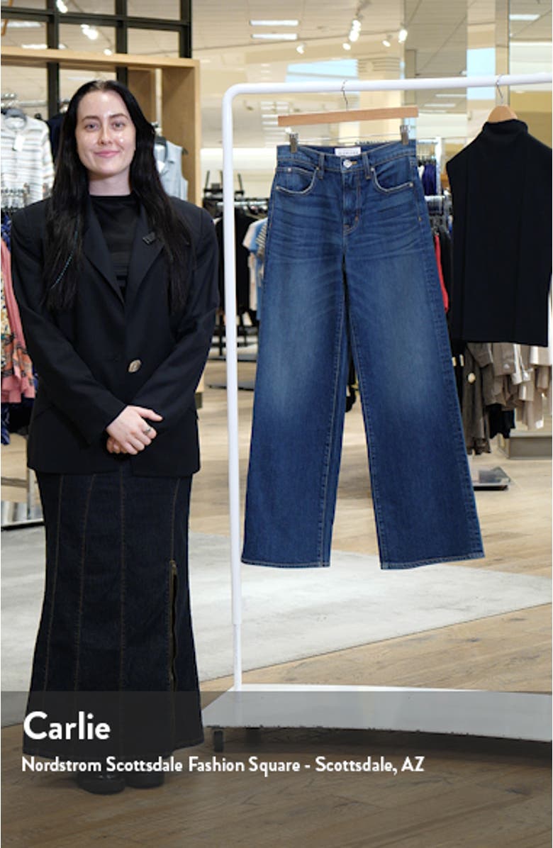 Selena High Waist Wide Leg Jeans, sales video thumbnail