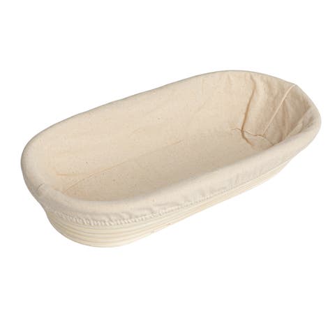 Chic Oval Rattan Tray