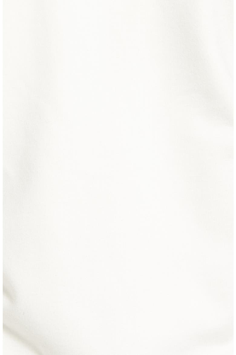Midweight Terry Slim Zip Hoodie, Alternate, color, WINTER WHITE