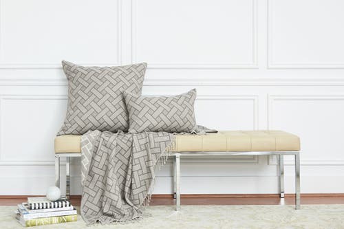 Elisabeth York Leighton Shale Accent Pillow Decor In Gray